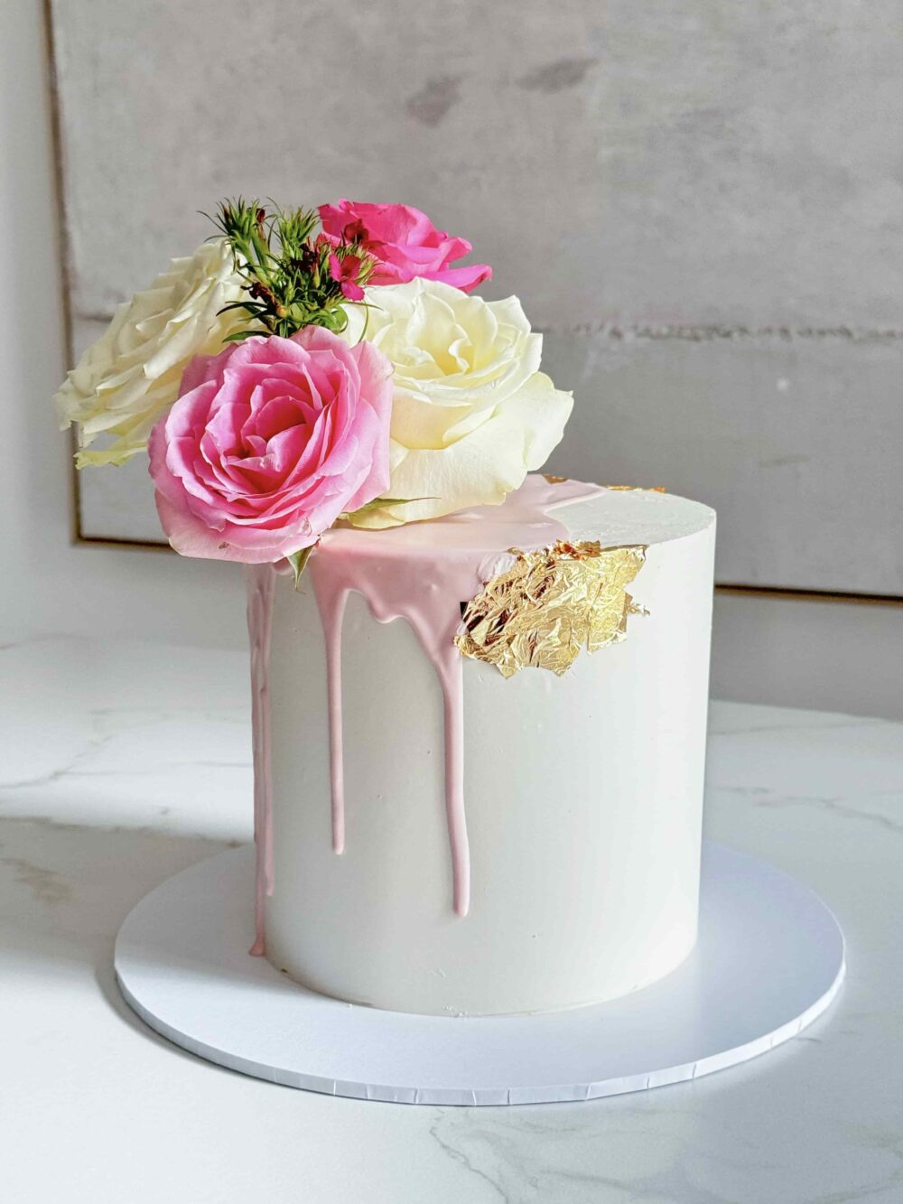 Order Floral Drip Cake Online | London Delivery