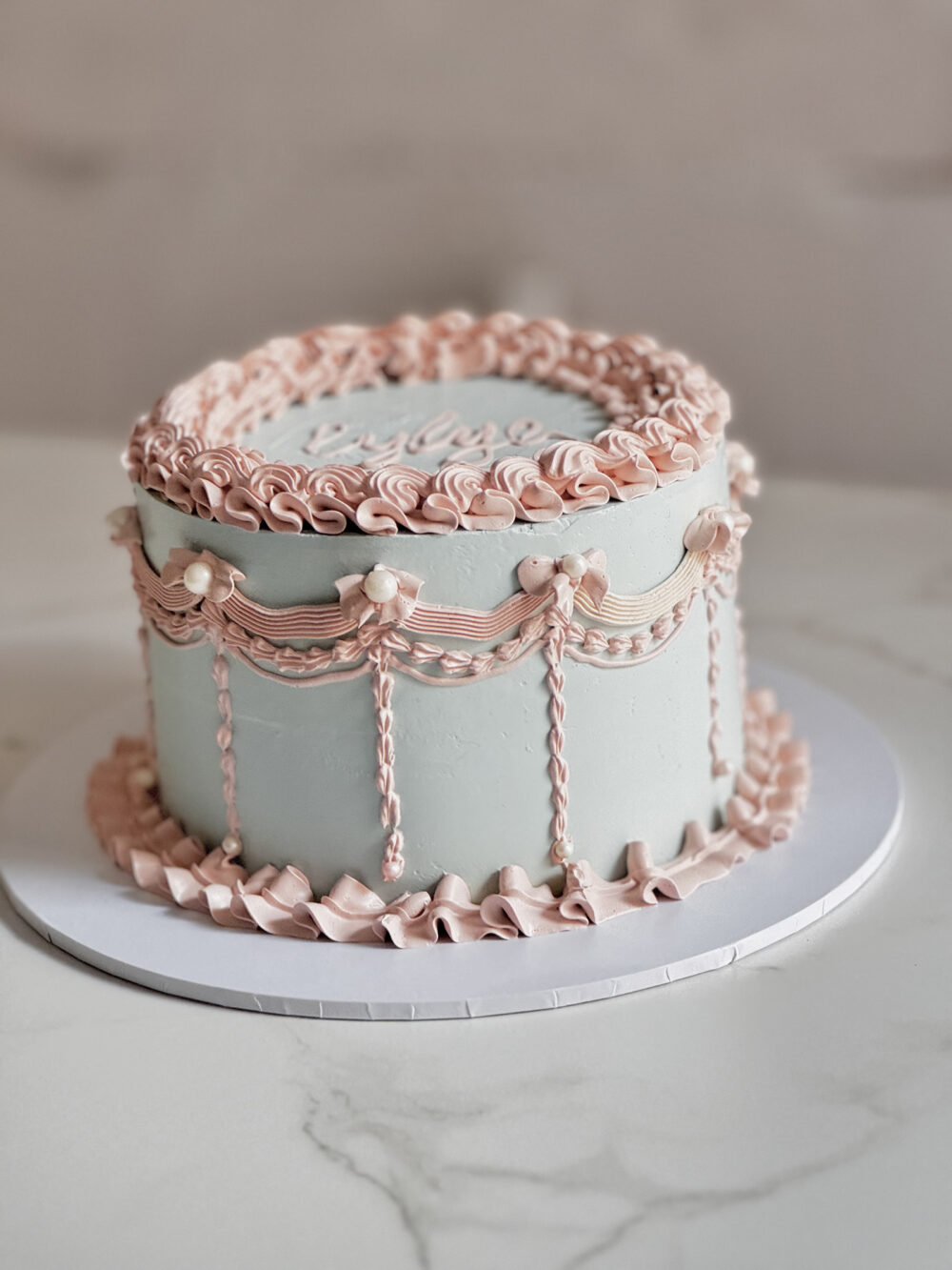Dreamy Pastel Vintage Cake | Order Online in London