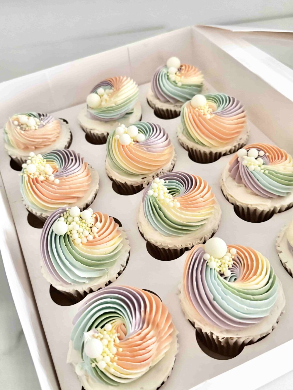 Rainbow Cupcakes | Order Online | London Delivery