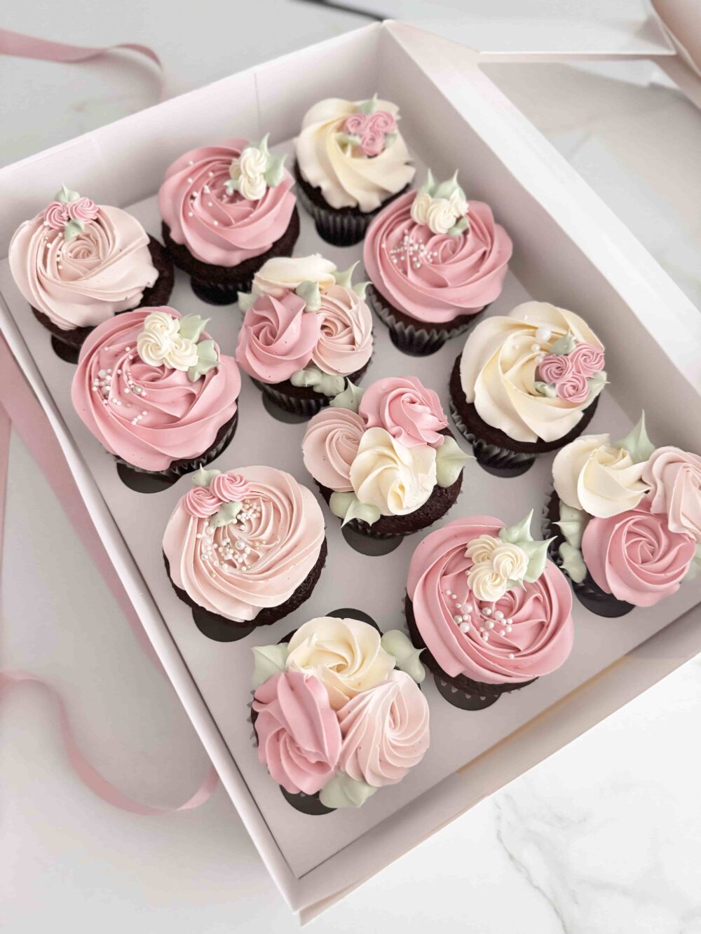 Rose Garden Cupcakes | Order Online | London Delivery